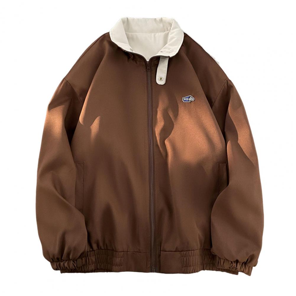 Mens Fashion Bomber Jacket - Jaket Bisbol 2025 Jaket Pria Mantel