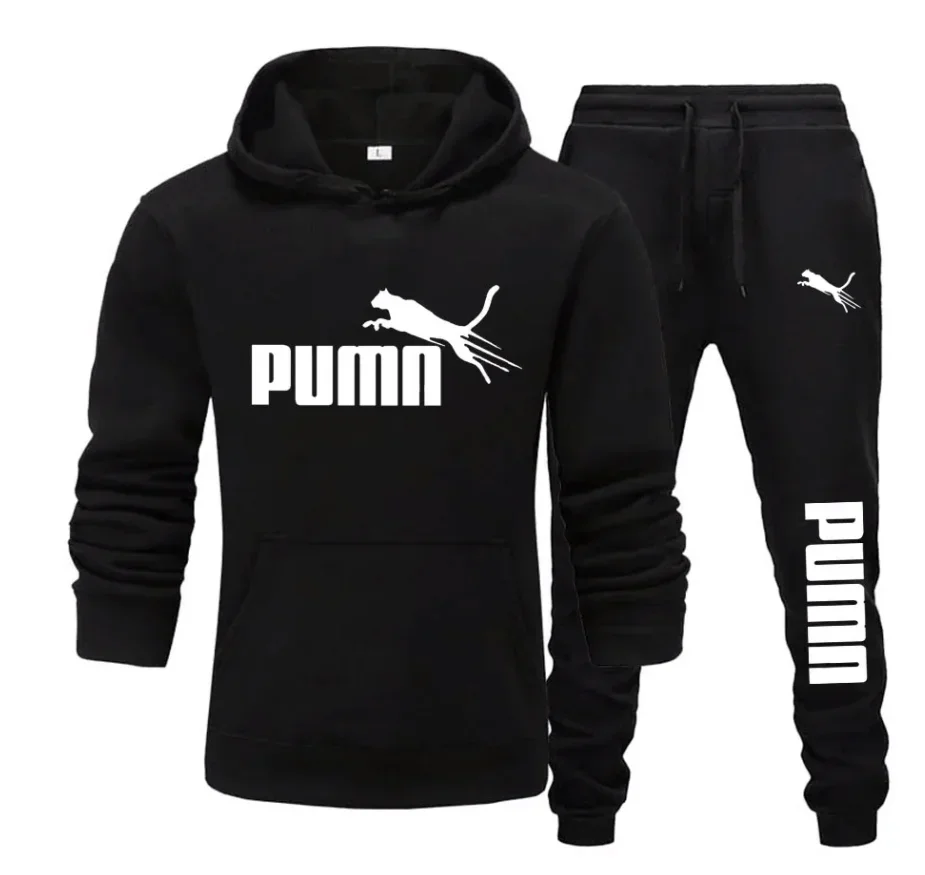 Men'S Fashion 2026 - 2026 Setelan Dua Potong Hoodie dan