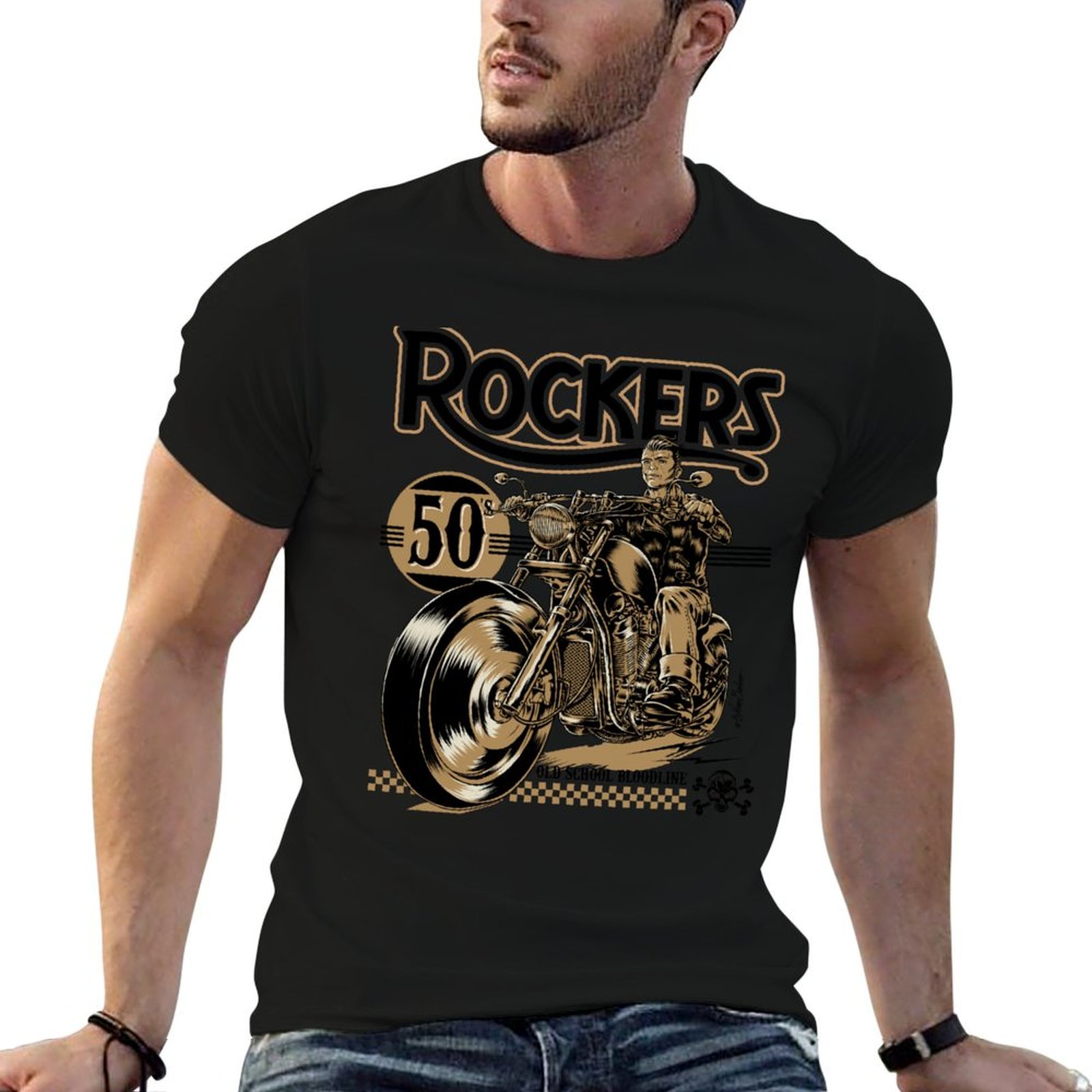 Mens Fashion In The 50S - Kaos Rockers 50s Fashion Sederhana Kasual