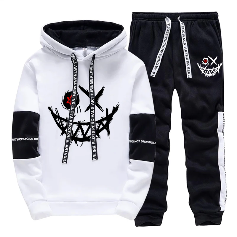 Men'S Fashion 2026 - Set Pria/Hoodie/Celana 2026 Musim Gugur Kasual