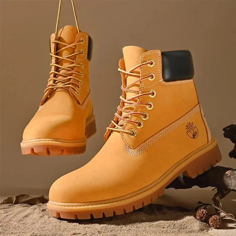 Mens Fashion Week - Sepatu Boots Pria High Top Berkualitas