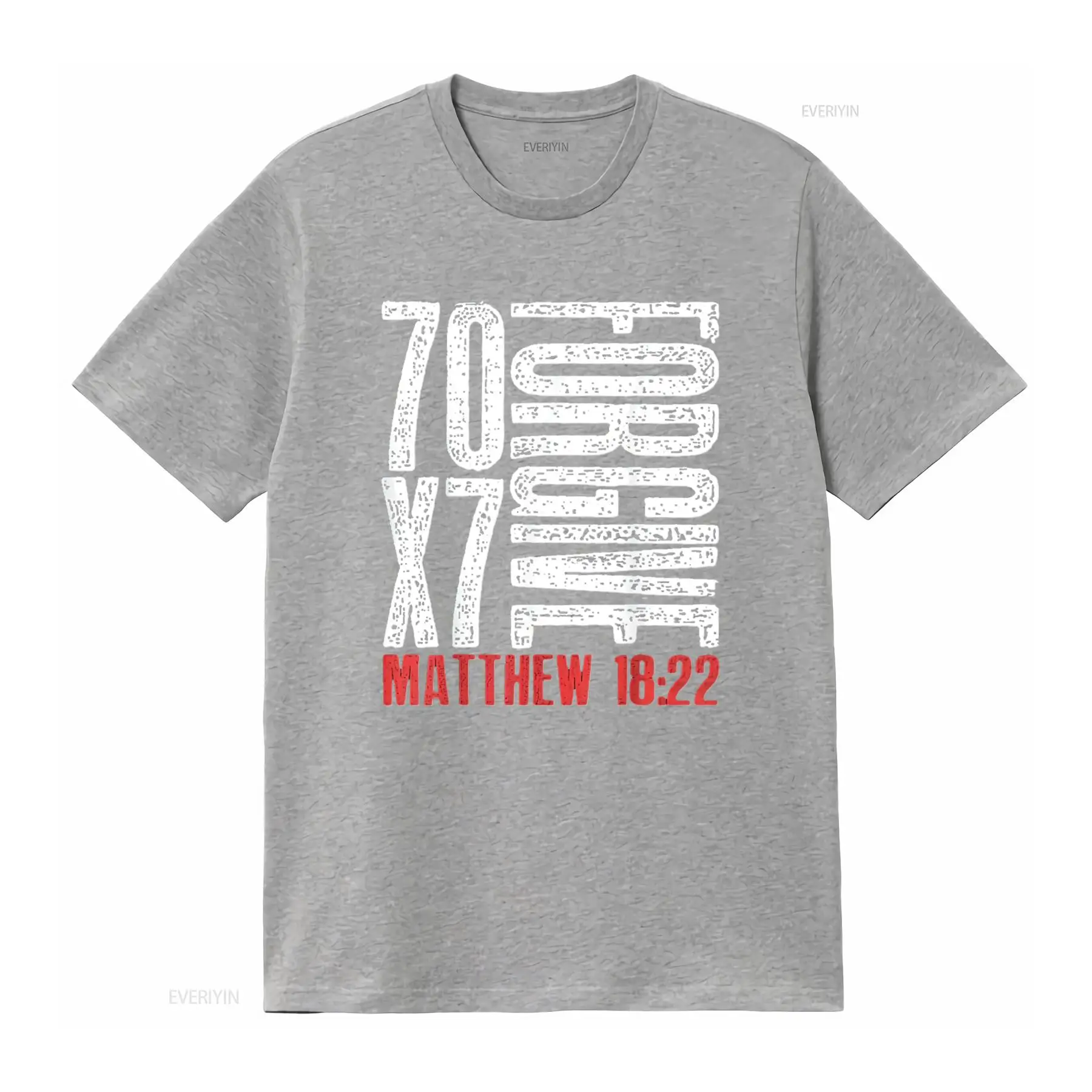 Kaos Pria Forgive 70 X 7 Times - Men'S Fashion X ulasan dan harga