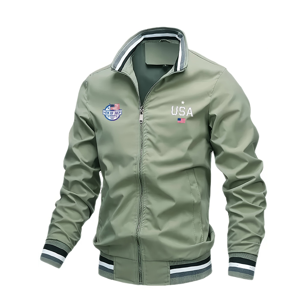 Jaket Pria Mantel Luar Ruangan - Mens Fashion Bomber Jacket ulasan dan harga