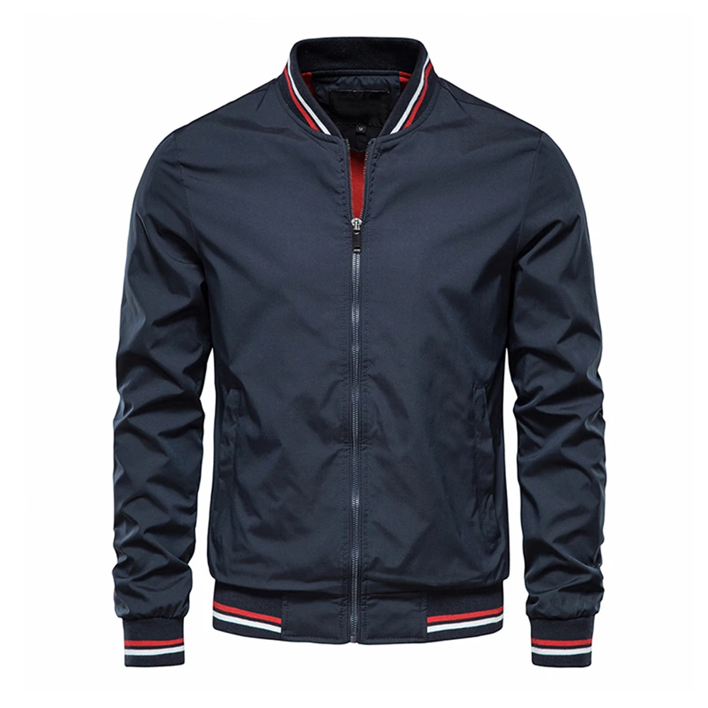 Jaket Bomber Musim Semi Musim  - Mens Fashion Bomber Jacket ulasan dan harga