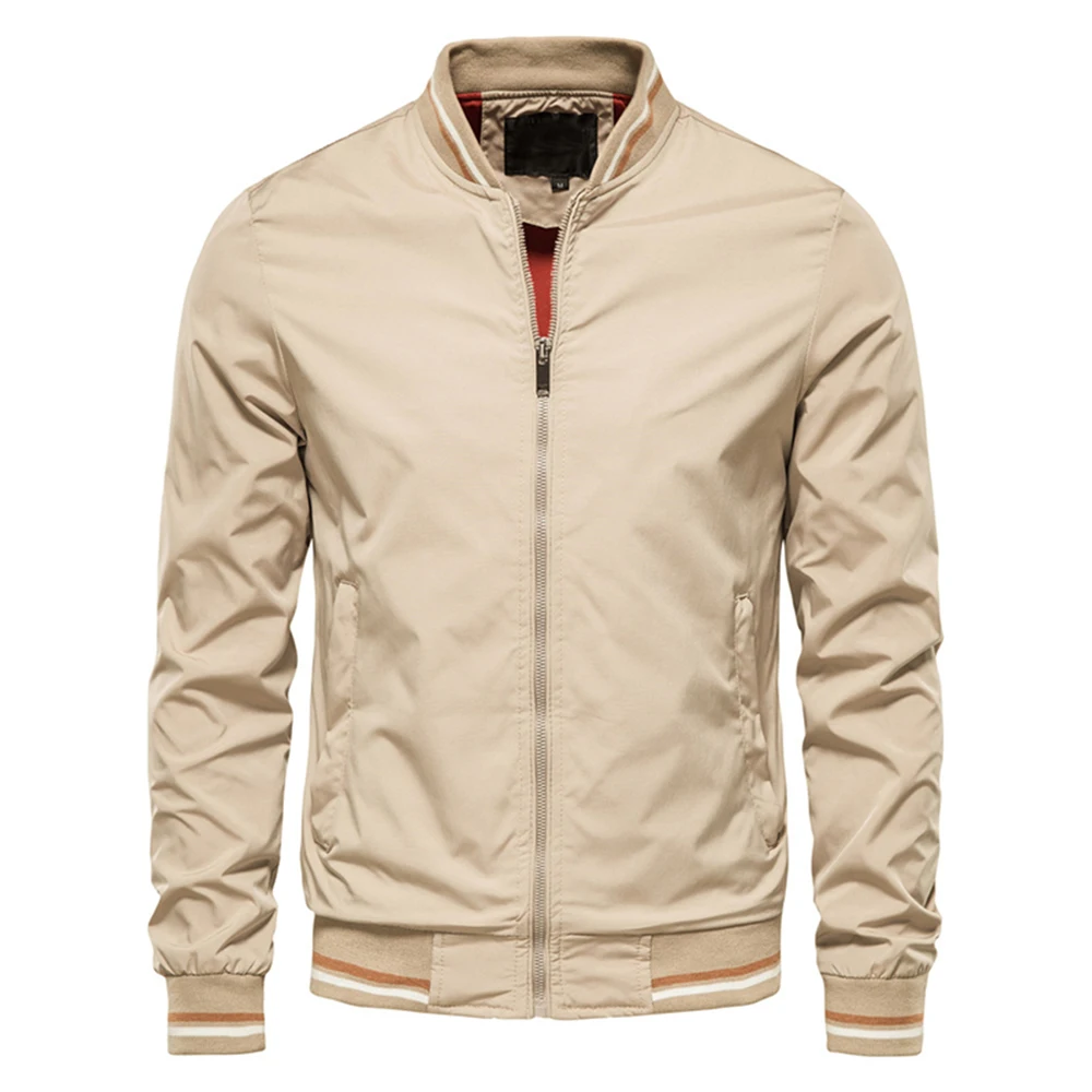 Jaket Bomber Musim Semi Musim  - Mens Fashion Bomber Jacket ulasan dan harga