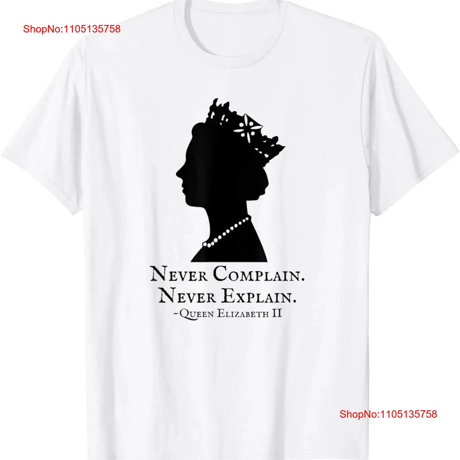 Kaos Queen of England Silhouet - Men'S Fashion Explained ulasan dan harga