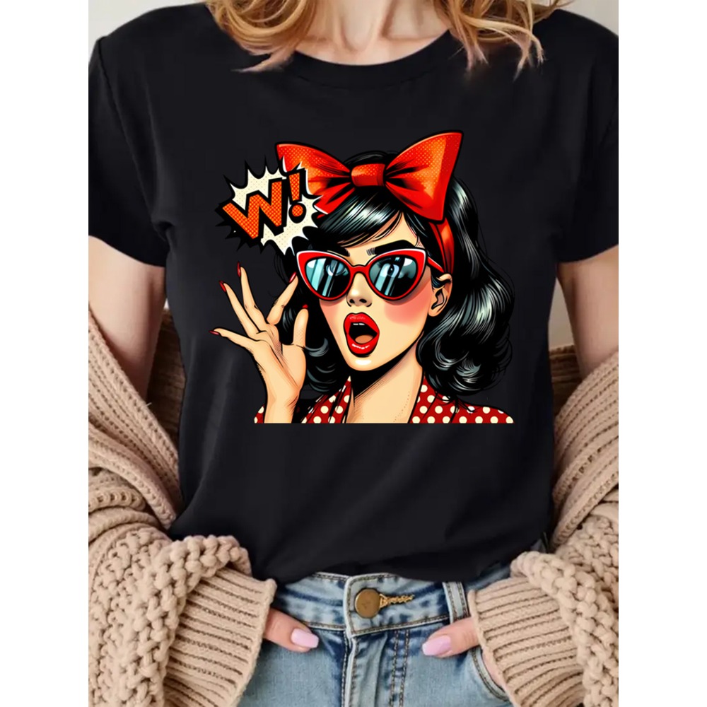 Kaos Wanita Bergambar Grafis R - Mens Fashion In The 50S ulasan dan harga