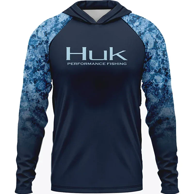 HUK Fishing Long Sleeve UPF 50 - Men'S Fashion Over 50 ulasan dan harga