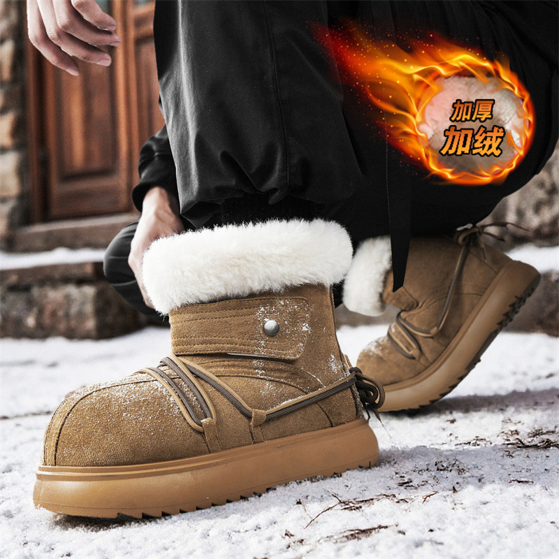 Sepatu Bot Salju Pria Musim Di - Mens Fashion Week ulasan dan harga