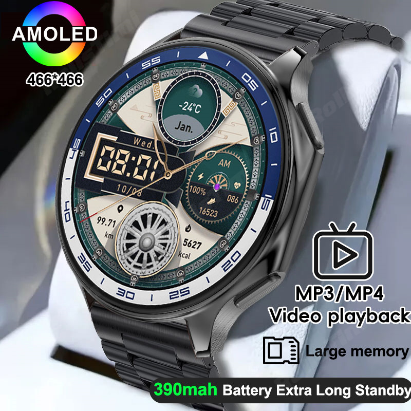 Jam tangan pintar AMOLED 1.43  - Men'S Fashion X ulasan dan harga