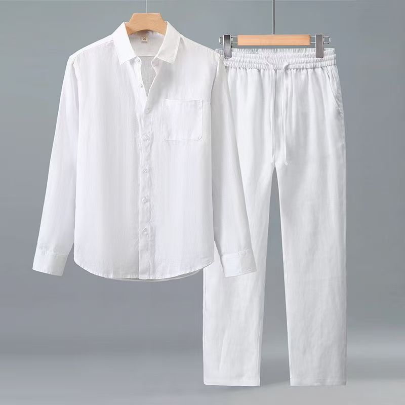 (Kemeja + Celana Panjang) Keme - Men'S Fashion 2026 ulasan dan harga