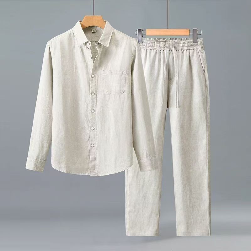 (Kemeja + Celana Panjang) Keme - Men'S Fashion 2026 ulasan dan harga
