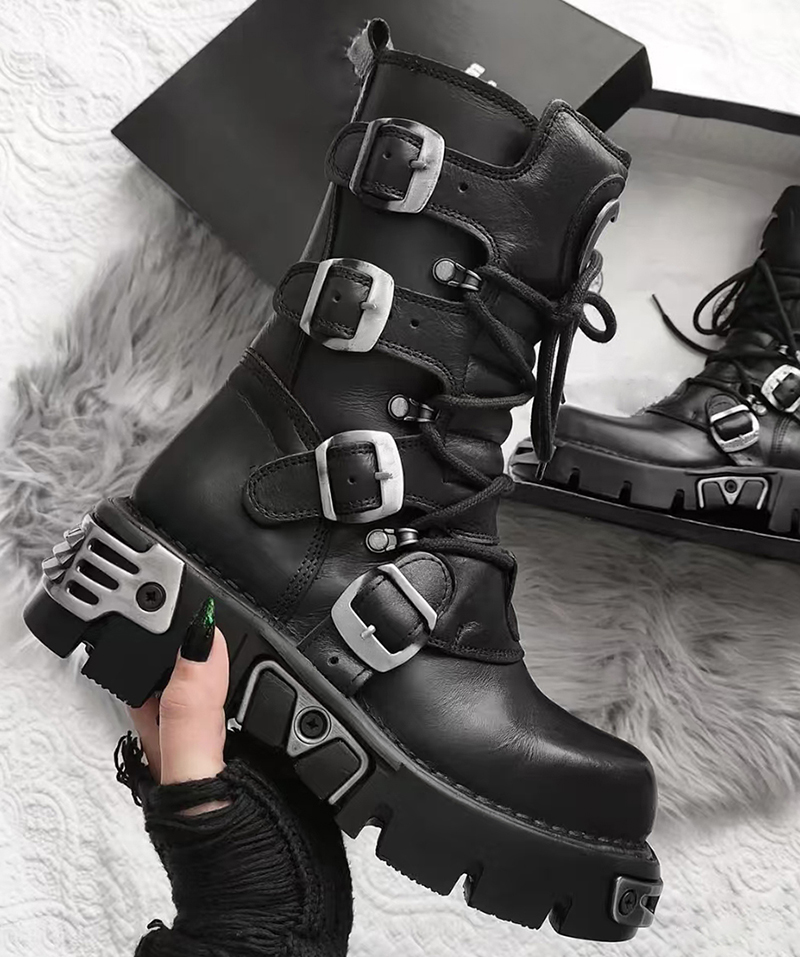 Sepatu bot motor tinggi gaya p - Men'S Fashion Footwear ulasan dan harga