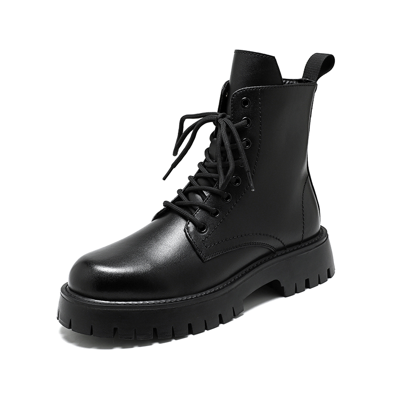 Sepatu Bot Kulit Asli Pria Mew - Men'S Fashion Footwear ulasan dan harga