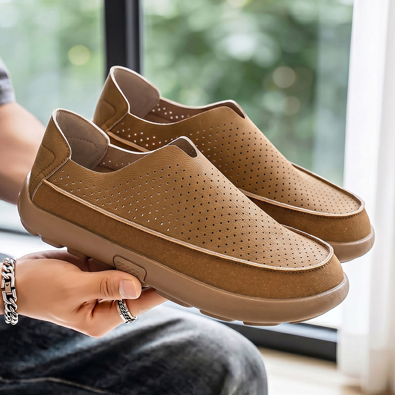 Sepatu Sneakers Loafers Pria U - Mens Fashion Week ulasan dan harga