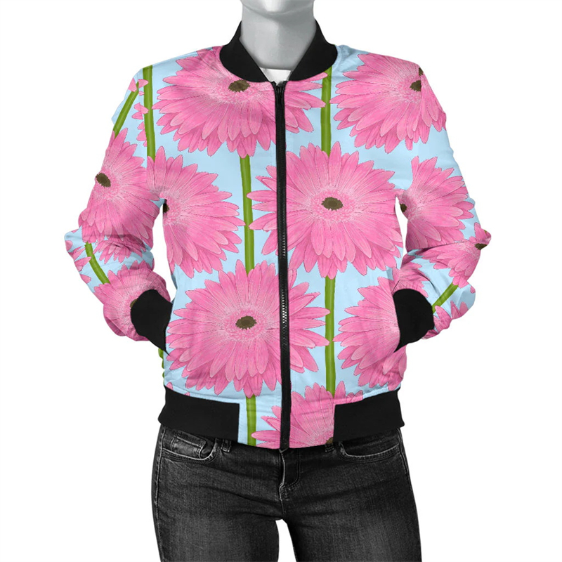 Jaket ritsleting motif 3d seri - Mens Fashion Bomber Jacket ulasan dan harga