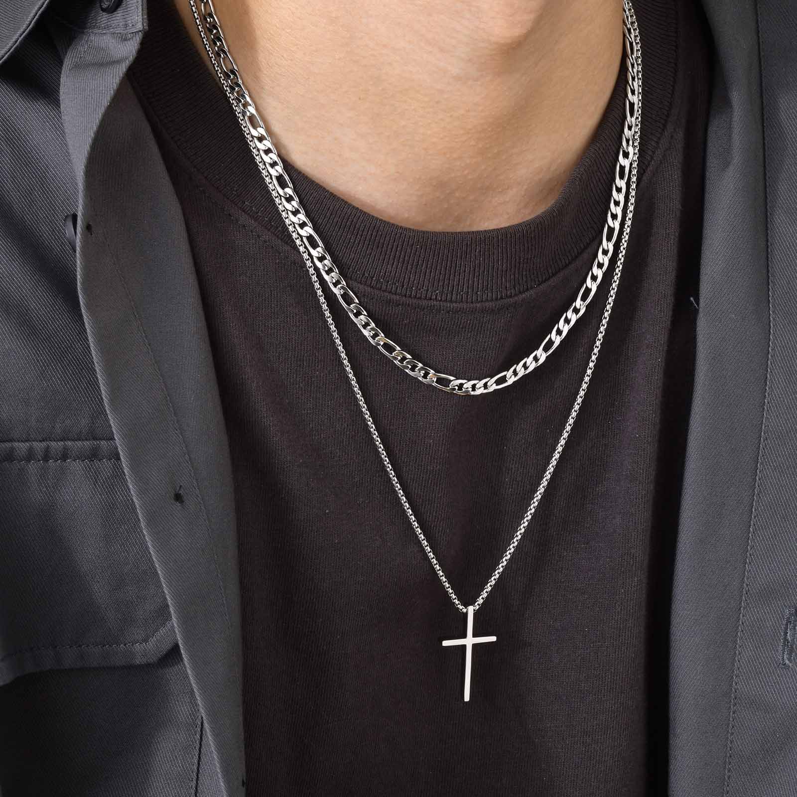 Kalung Salib Trendi untuk Pria - Mens Fashion In The 50S ulasan dan harga