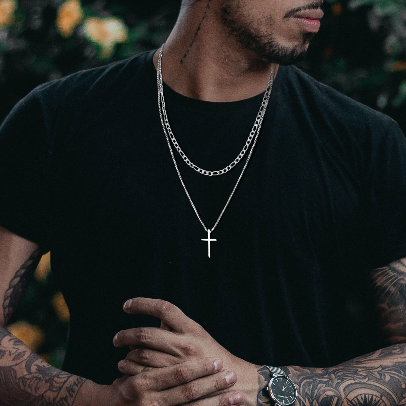 Kalung Salib Trendi untuk Pria - Mens Fashion In The 50S ulasan dan harga