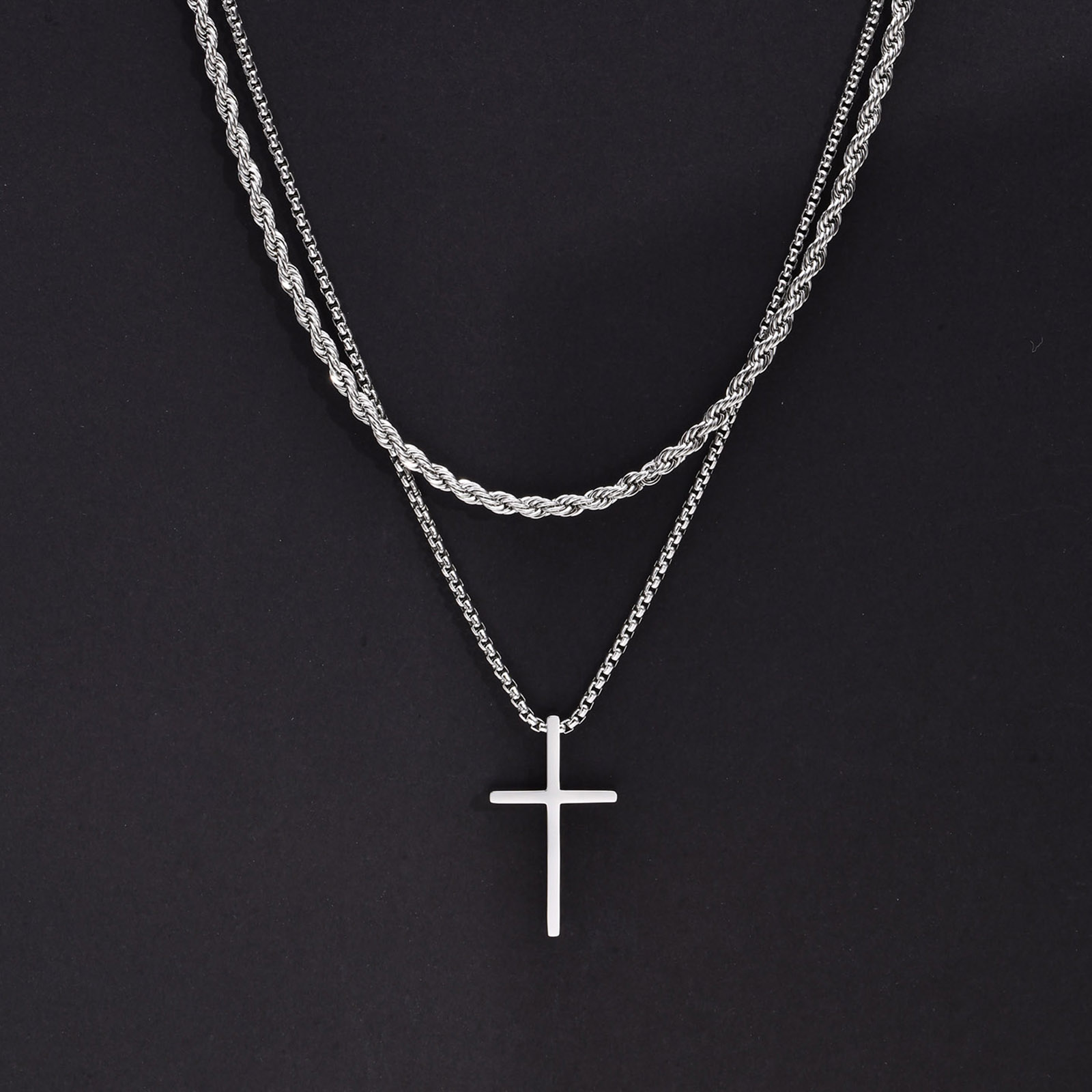 Kalung Salib Trendi untuk Pria - Mens Fashion In The 50S ulasan dan harga