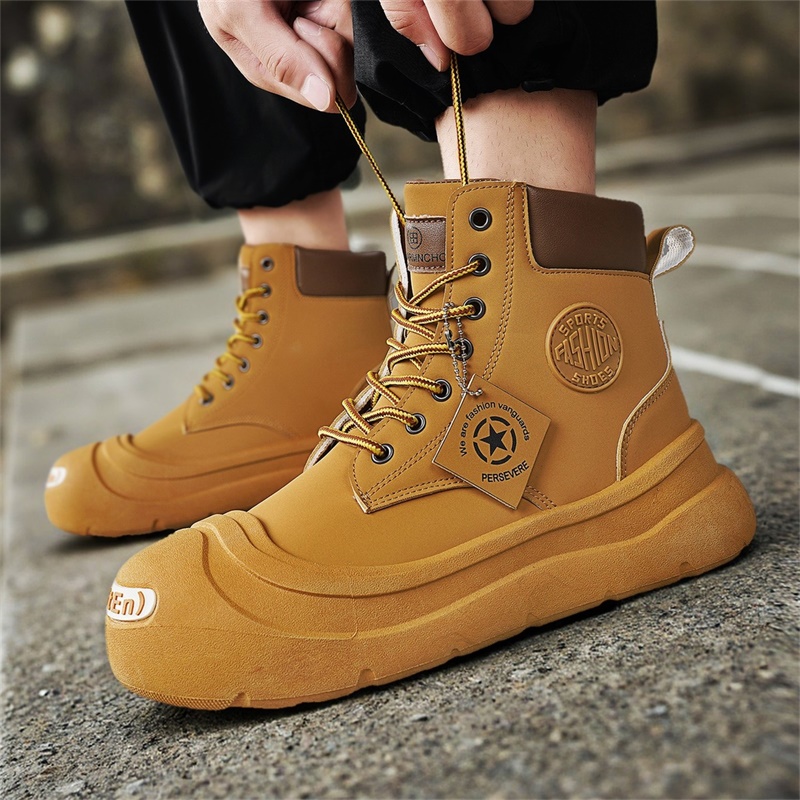 Sepatu Boots Pendek Modis dan  - Men'S Fashion Footwear ulasan dan harga