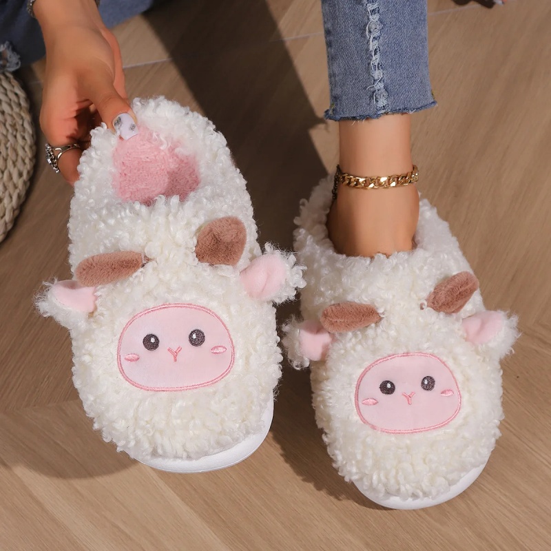 Sandal Rumah Bulu Domba Lucu M - Men'S Fashion Shoes ulasan dan harga