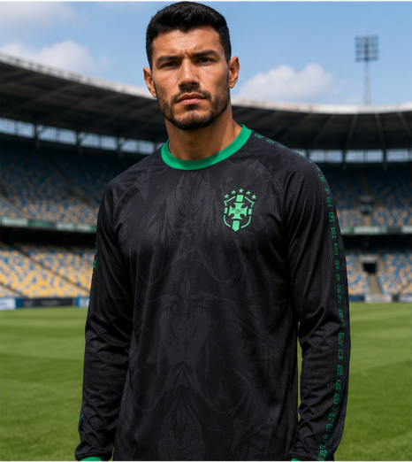 Kaos Sepak Bola Lengan Panjang - Men'S Fashion 2026 ulasan dan harga