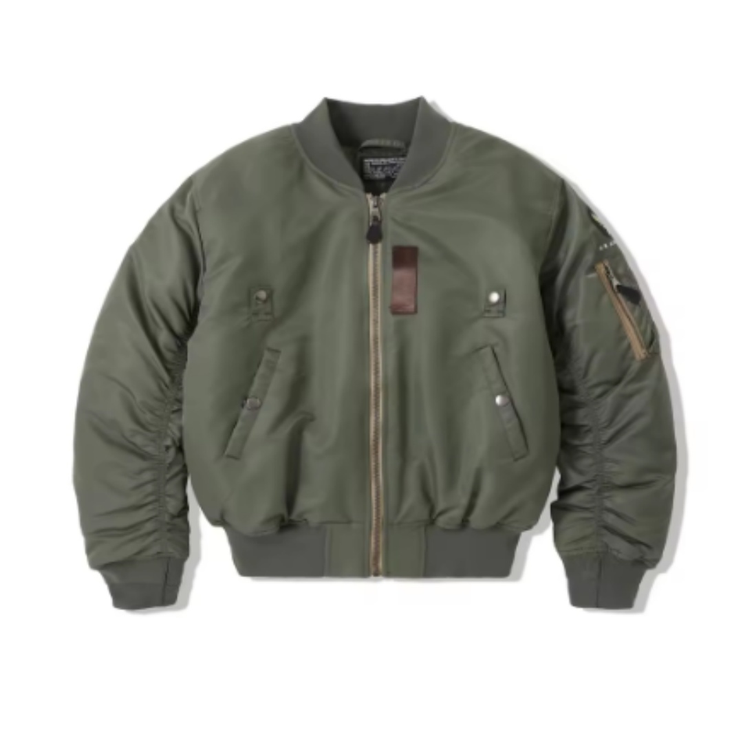 Jaket Pilot Musim Dingin WII U - Mens Fashion Bomber Jacket ulasan dan harga